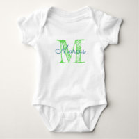 Name der personalisierten Monogramm-Typografie