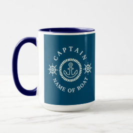 Name der personalisierten nautischen Tasse