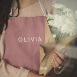 Name der personalisierten Rose Gold Monogramm Schürze<br><div class="desc">Fügen Sie Ihrer Küche eine Touch Eleganz mit dieser personalisierten Rose goldene monogramm Name Schürze. Mit einer ausgefeilten Rose Gold Monogramm, ist diese maßgeschneiderte Schürze perfekt für alle, die Lieben zu kochen oder backen im Stil. Aus hochwertigem, langlebigem Material gefertigt, bietet es Komfort und Schutz beim Kochen, Backen oder Grillen....</div>