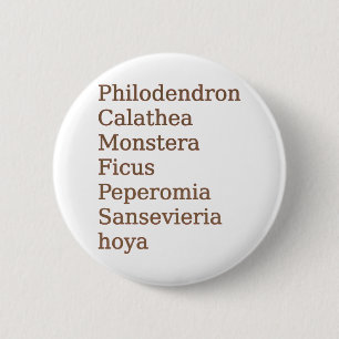 Name der Pflanze Button