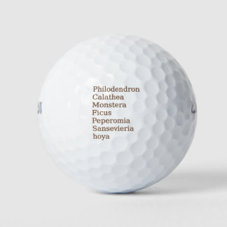 Name der Pflanze Golfball