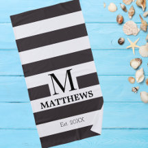 Name der Produktfamilie Monogram White and Navy Bl