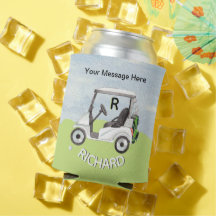 Name der Quick Golf Cart-Nachricht Monogram