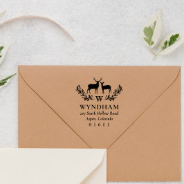 Name der Rustic Death Monogram Permastempel