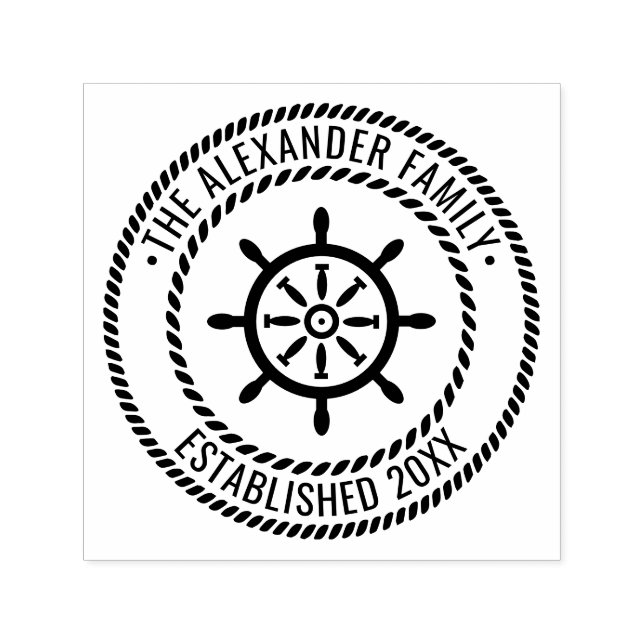 Name der Schiffsraderfamilie Datum der ROBERFLÄCHE Permastempel (Design)