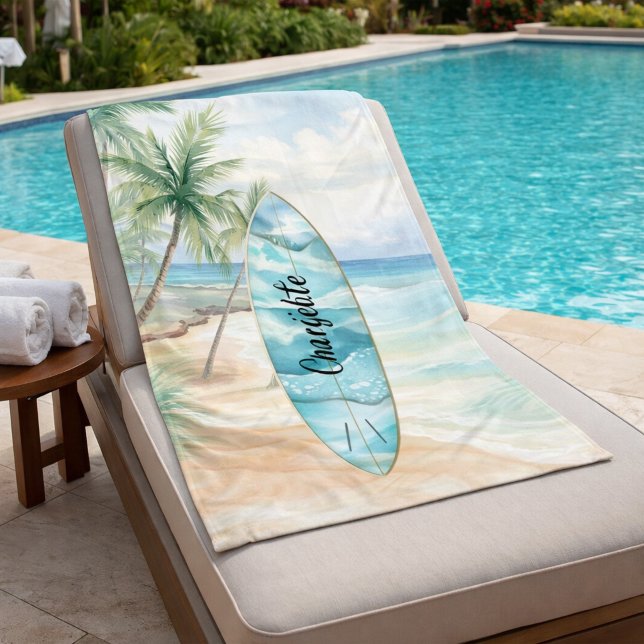 Name der Strandpalmen Fleecedecke (Von Creator hochgeladen)