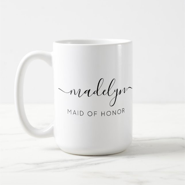 Name der Trauzeugin Ich kann nicht sagen, dass ich Kaffeetasse (Links)