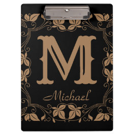 Name der Vintagen Personalisierten blutblutblutdru Klemmbrett