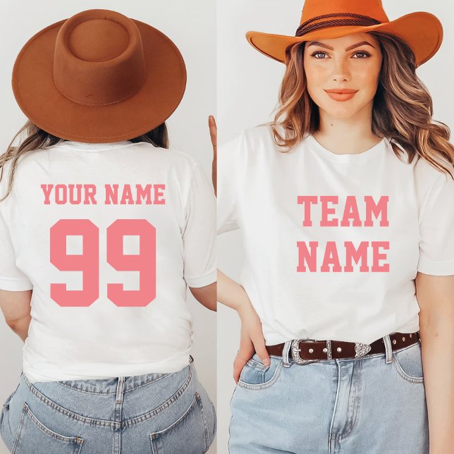 Name der Vorderseite der Fußball-Baseball-Fußball- T-Shirt (Von Creator hochgeladen)