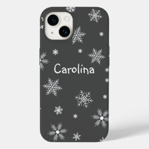 Name der weißen Schneeflocken Case-Mate iPhone 14 Hülle