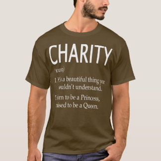 Name der Wohltätigkeit Geschenk 145 T-Shirt