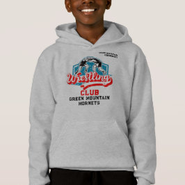 Name der Wrestling Team Club School Hoodie