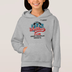 Name der Wrestling Team Club School Hoodie
