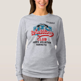 Name der Wrestling Team Club School T-Shirt
