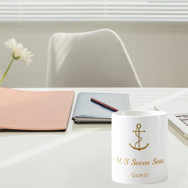 Name der Yacht Kaffeetasse (Von Creator hochgeladen)