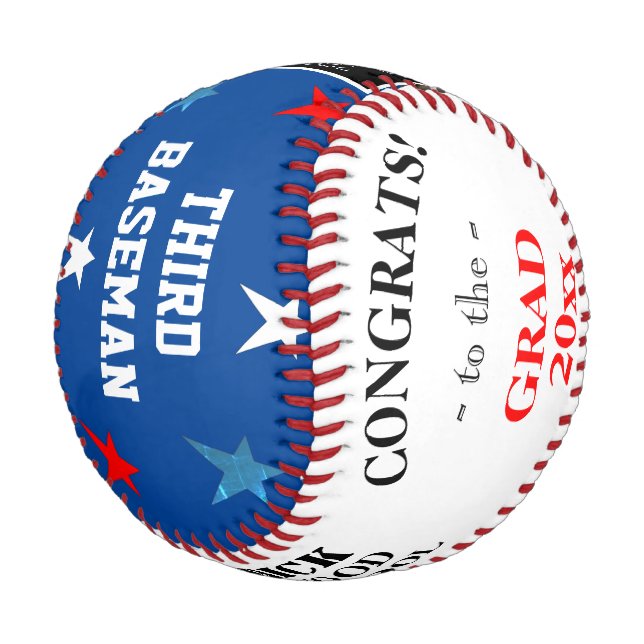 Name des Abschlusses Baseball (Schrägansicht)