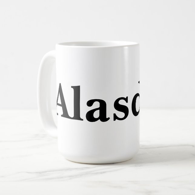 Name des Alasdair-Mens, Kaffeetasse (Vorderseite Links)
