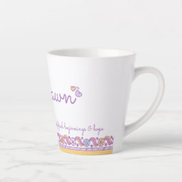 Name des Anfangsbuchstabens D bedeutet Monogramm L Milchtasse