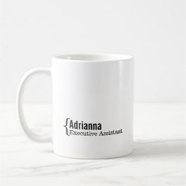 Name des Arbeitnehmers Stellenbezeichnung Schwarz- Kaffeetasse