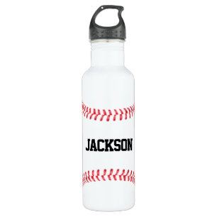 Name des Baseball-Teams oder Name des Players für  Edelstahlflasche