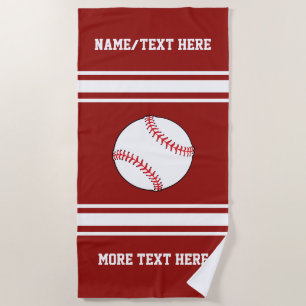 Name des Baseballspielers Team Club Name Benutzerd Strandtuch