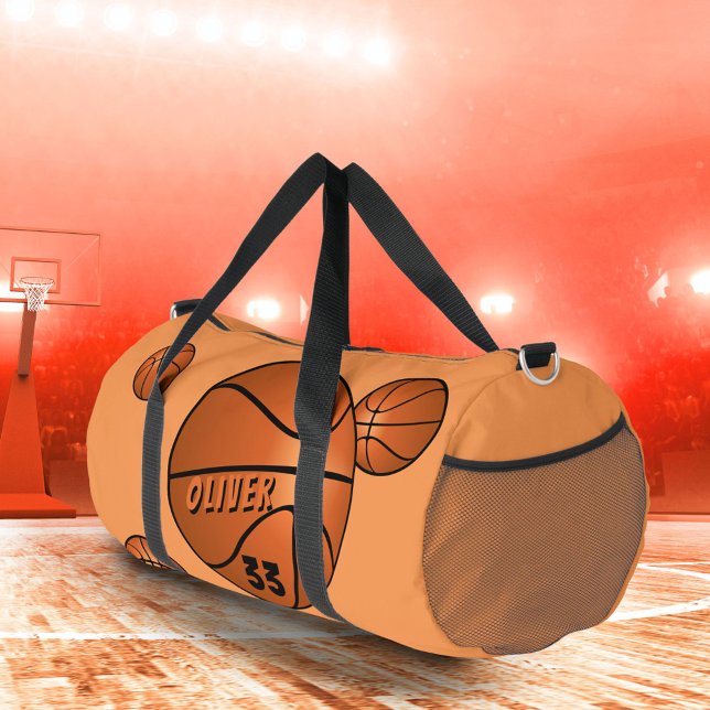 Name des Basketball Ball Sports Player Duffle Bag (Von Creator hochgeladen)
