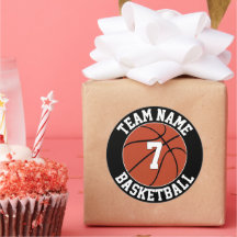 Name des Basketballteams und Nummer des Spielers