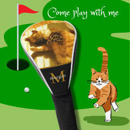 Name des benutzerdefinierten Begleiters oder Fotos Golf Headcover