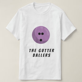 Name des benutzerdefinierten Bowlings | Lavender B T-Shirt