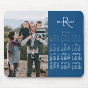 Name des benutzerdefinierten Fotos 2023 Kalender a Mousepad