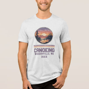 Name des benutzerdefinierten Kanufahrwerks Positio Tri-Blend Shirt