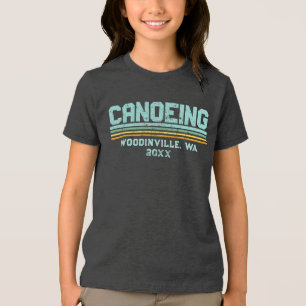 Name des benutzerdefinierten Kanufahrwerks Positio Tri-Blend Shirt