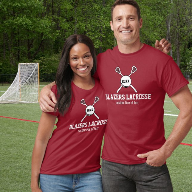 Name des benutzerdefinierten Lacrosse Stick- und B T-Shirt (Von Creator hochgeladen)