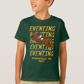 Name des benutzerdefinierten Pferdeereignisses ode T-Shirt