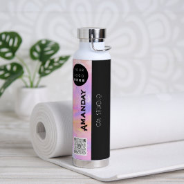 Name des benutzerdefinierten QN-Codes Holografisch Trinkflasche