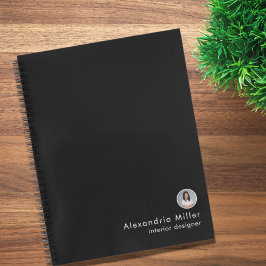 Name des beruflichen Fotos Notizbuch