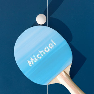 Name des blauen Meerwassers Tischtennis Schläger