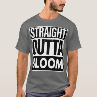Name des Blooms direkt vor dem Blut T-Shirt