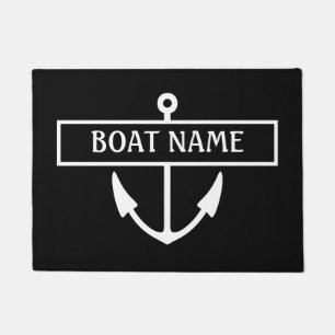 Name des Bootes Dock Mat Fußmatte