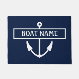 Name des Bootes Dock Mat Fußmatte