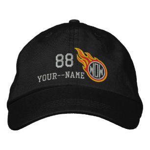 Name des Bullet-Namens der personalisierten Racing Bestickte Baseballkappe