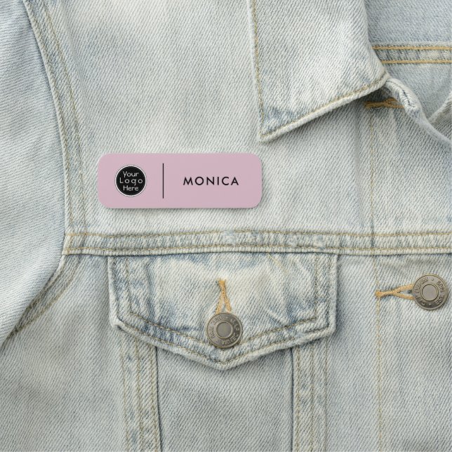 Name des Buttons für die Sicherheit oder Magnesium Namensschild (Beispiel)
