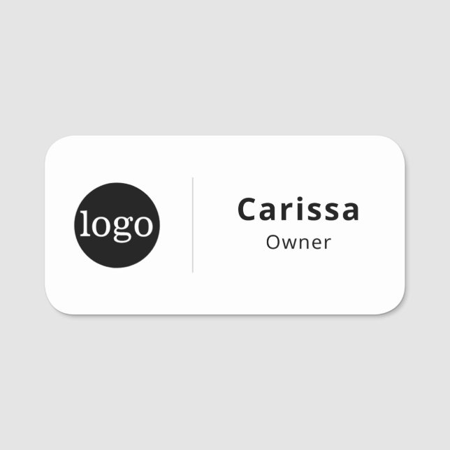 Name des Buttons für die Sicherheit oder Magnesium Namensschild (Vorderseite)