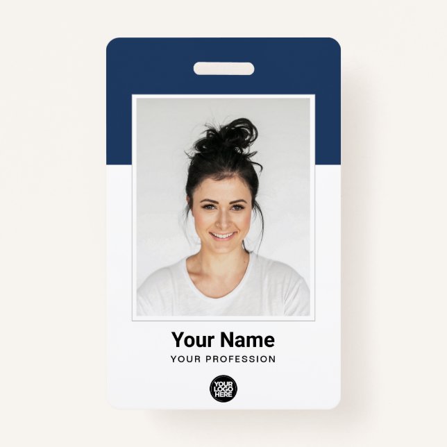 Name des Foto Qr-Bar-Logos für benutzerdefinierte  Ausweis (Vorderseite)