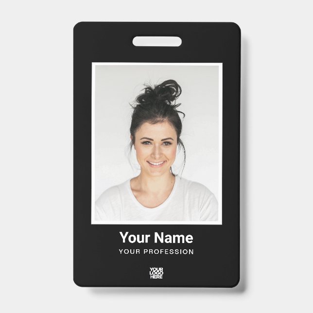 Name des Foto Qr-Bar-Logos für benutzerdefinierte  Ausweis (Front)