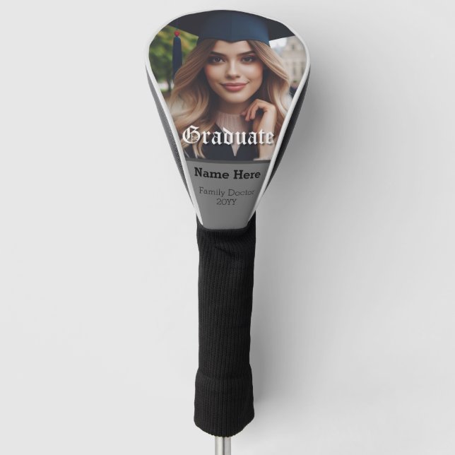 Name des Fotos des Personalisierten Arztes Golf Headcover (Vorderseite)