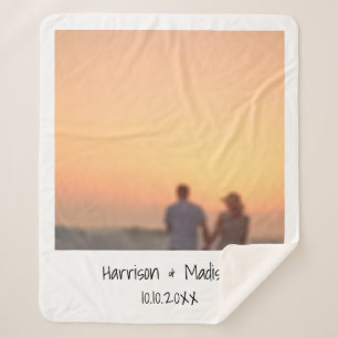 Name des Fotos Retro Instant Sherpadecke