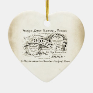 Name des französischen Departements Store Keramik Ornament