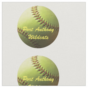 Name des gelben Softball-Teams Stoff