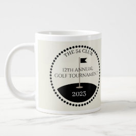 Name des Golf Turnierclubs Jumbo-Tasse
